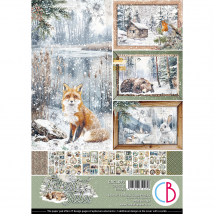 9 Papiers Scrapbooking 21 X 29.7 Cm Ciao Bella Forest Tales - CIAO BELLA