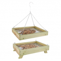 Mangeoire Au Sol Pour Oiseaux Sauvages - Esschert Design