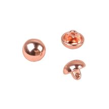 Lot De 6 Boutons Boule À Queue 10mm Rose Gold - MyMercerie