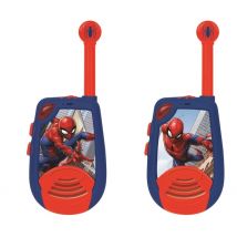 Talkie-walkies Spiderman Portée 2km Fonction Morse - Lexibook