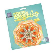 Carnet De Coloriage Avec Foil Thème Mandala 16 Pages - Megacrea DIY