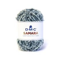Pelote De Fourrure Samara - 100g - Dmc : Douceur Et Élégance Pour Vos Projets Tricot 409 Multicolore - Dmc