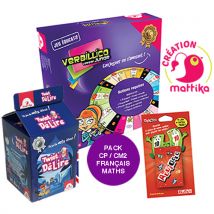 Jeux Éducatifs Pack Cp-cm2 Français-maths - Mattika