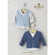 Livre De Modèles Spécial Bébé - Dmc Blanc