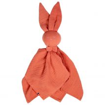 Doudou Lapin En Gaze De Coton, Jeanne - Sevira Kids