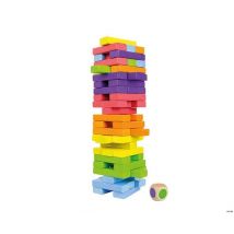 Jeu De Société tour D’équilibre Colorée - Igroteco