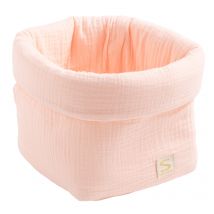 Panière De Rangement En Double Gaze De Coton - Sauthon