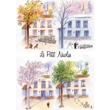 Puzzle 1000 Pièces - Le Petit Nicolas - Les Quatre Saisons - Grafika