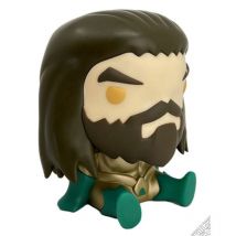 Dc Comics - Tirelire Aquaman Chibi 15 Cm - Plastoy