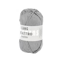 Fil À Tricoter 100% Coton Quattro - Lang Yarns 23 Bleu
