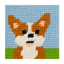 Kit Canevas Soudan winston 15x15 Cm – Com'1 Idée Marron - Com 1 Idée