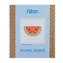Kit Broderie - Pastèque Kawaii - Fukuri