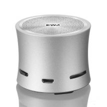 Mini Enceinte Bluetooth Portable Haut-parleur Métallique Usb Mp3 Son Pure Super Bass Argent Yonis - Yonis