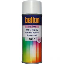 Bombe De Peinture Belton Spectral Ral9016 Blanc Signalisation 400ml