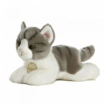 Mini Yoni Chat Gris 20 Cm - Aurora