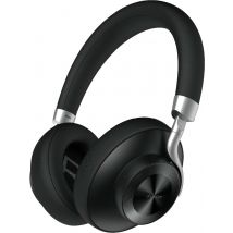 Casque Audio Sans Fil Divacore Addict - Réduction De Bruit Adaptative - 36db - 50 Heures De Liberté - Alu/métal - Connectez 2 Appareils - Noir