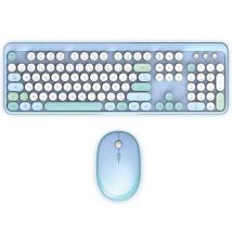 Ensemble Clavier Et Souris - Mobility Labs Pure Color - Bleu