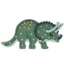 Lampe Veilleuse Tricératops Vert - Little Lights
