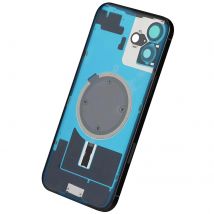 Clappio Châssis Iphone 16 Plus Avec Vitre Arrière De Remplacement Noir - Avizar