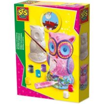 Moulage Et Peinture - Chouette - Figurines En Plâtre - Ses Creative