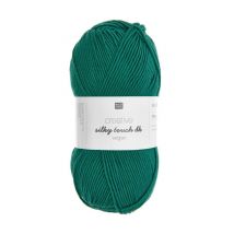Fil À Tricoter Creative Silky Touch Dk Vegan - 100gr - Rico Design 031 Vert Lierre