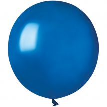 10 Ballons Bleu Roi Nacré Ø48cm - Annikids