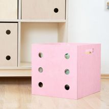 Boîte De Rangement Dice Rose 6 - Benlemi