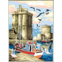 Canevas Antique La Rochelle 45x60cm - SEG