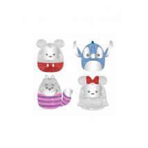 Squishmallows - Set 4 Peluche Disney 100 B 12 Cm - Jazwares