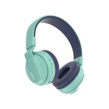 Avizar Casque Audio Bluetooth Modèle Supreme Avec Limitateur Volume Bleu