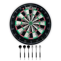 Jeu D'Adresse Cible Avec Lot De 6 Fléchettes - Reset Club