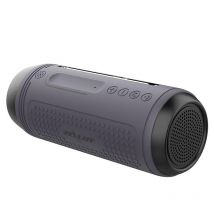 Enceinte Bluetooth Multifonctionnelle Avec Micro Intégré Et Lumières Led Gris Yonis - Yonis