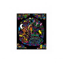 Coloriages Fluo Mandala Animaux - Jura Toys