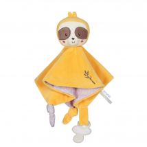 Carré Doudou Bebe Bamboo - Paresseux - 24 Cm S/carte - Gipsy Toys