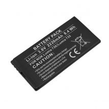 Avizar Batterie De Remplacement Pour Nokia Lumia 730 735 Li-ion 3.8v 2220mah 8.4wh Noir