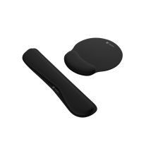 Bundle Tapis De Souris Et Clavier Ergonomique Chipmunk 2en1 Noir Natec - Natec