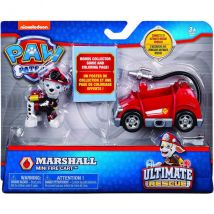 Pat Patrouille Ultimate Marcus Et Son Camion De Pompier - Figurine Chien - Paw Patrol - Spin Master - 20101480 - Pat Patrouille