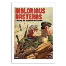 Affiche 30 X 40 Cm - Inglorious Basterds - David Redon - Wall Editions