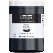 Peinture Acrylique En Pot Gris De Payne 946ml - Liquitex Heavy Body