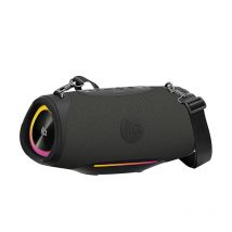 Enceinte Bluetooth 80w Tazata Boomblast Pro – Son Stéréo Puissant, 10h Autonomie, Idéale Fêtes & Déplacements - Gris - Gris - Tazata
