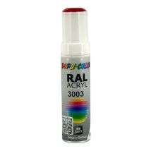 Stylo De Retouche Peinture Acrylique - Rouge Rubis - Ral 3003 - Brillant - Tous Supports - Duplicolor - Dupli-color
