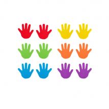 Marques De Mains - 6 Paires - Jouet Créatif Et Éducatif - Edx