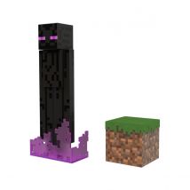 Minecraft - Figurine Diamond Enderman 14 Cm - Mattel