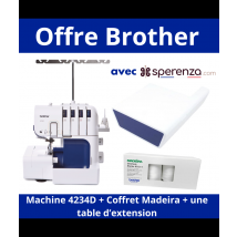 Surjeteuse 4234d - Brother Blanc