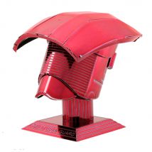 Metalearth: Star Wars/série De Casques - Praetorian Guard 6.50x5.51x6cm, Maquette 3d En Métal Avec 2 Feuilles, Sur Carte 12x17cm, 14+ - Metal Earth