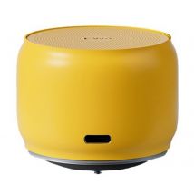 Mini Enceinte Bluetooth 5.0 Super Bass Autonomie 4h Son Haute-fidélité Jaune Yonis - Yonis