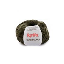 Pelote De Laine À Tricoter Merino Aran - Katia Vert (48)