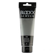 Peinture Acrylique - Gris Neutre - 150 - Blockx Artist - Qualité Beaux-arts - Tube 120ml - Color Block