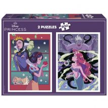 Puzzles 2 X 500p Méchants Et Princesse Disney - Educa Borras