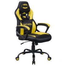 Chaise Gaming Batman, Fauteuil Gamer Noir Taille S/m - Subsonic